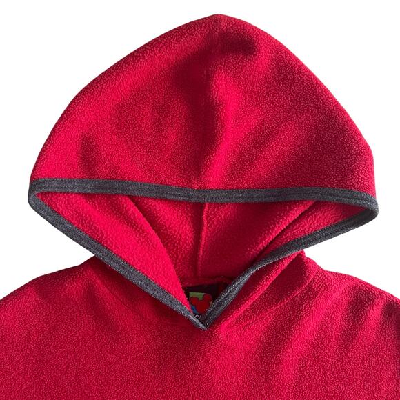 Mickey Unlimited Red Fleece Hoodie Small - Picture 10 of 11